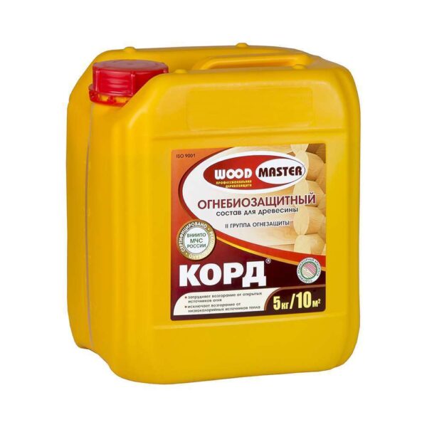 Огнебиозащитный состав "КОРД" 5кг РОГНЕДА — изображение 2