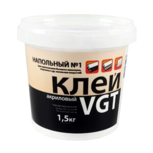 Клей напольный №1 1,5кг ВГТ 8590