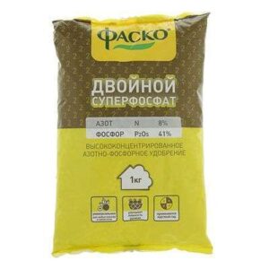 Удобрение минерал. сухое Фаско Суперфосфат двойной.1кг 1457748