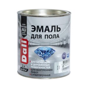 Эмаль для пола DALI бежевая 2,0кг РОГНЕДА