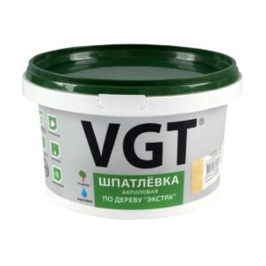 Шпатлевка по дереву "Экстра" сосна 1 кг ВГТ 7449