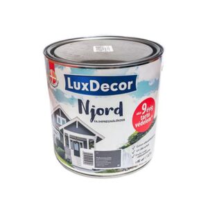Краска антисептик для дерева LUXDECOR NJORD 0,75л. (Полярная ночь)