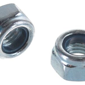 Гайка со стопорным кольцом М8, оцинк. DIN 985 (130ф)