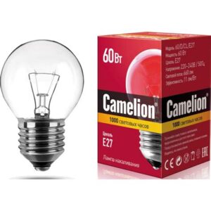 Лампа Camelion В 60W CL  Е27