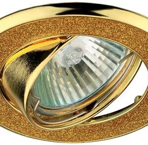 Светильник MR 16 RD GOLD круг.0101