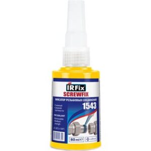 Герметик анаэробный  80 мл IRFIX SCREWFIX  (гармошка) 20079