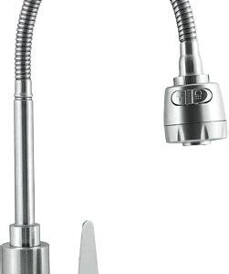 Смеситель д/кухни Славен ОД-Ж25 нерж.сталь 65563