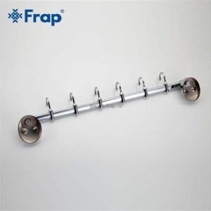 Вешалка 6 крючков, хром Frap F1615-6 353824