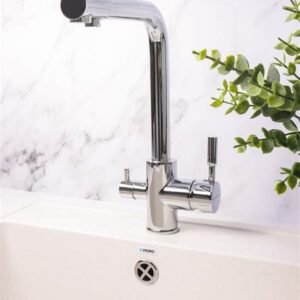 Смеситель д/кухни с подкл.фильтра питьевой воды с гайкой, MN4352-7