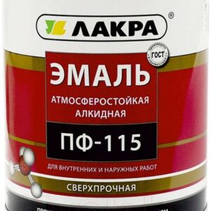 Эмаль алкидная ПФ-115 красный 1,9кг МОККЕ