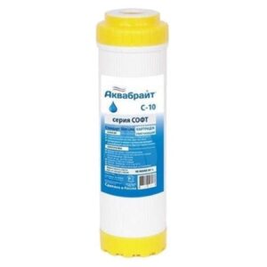 Картридж Аквабрайт С-10 умягчение SL10 67408