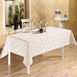 Скатерть п/эстер JACLINE Lux Bordered  JTD203 160*220см