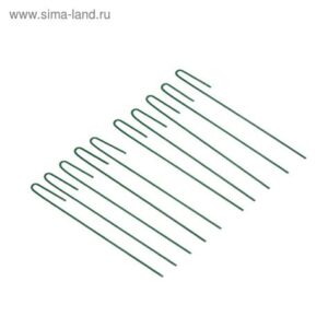 Колышек универсальный  h=30см,ножка-0,3см набор 10шт зеленый 4191905