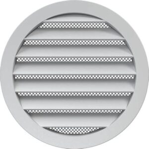 Решетка наклонная круглая с фланцем 12,5РКМ 7440