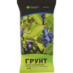 Почвогрунт для Голубика, Брусника, Клюква "Торфяная поляна" 50л  (60)
