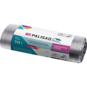 Пакеты для мусора 30 л 50 шт. (серые)  927075