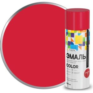 Эмаль аэрозоль ЛАКРА Color Красный 23, 11877
