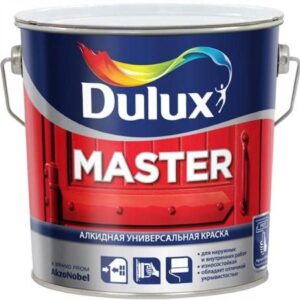 Краска DULUX Master BС 2,25л М30 алкидная унив. 3674