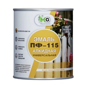Эмаль алкидная ПФ-115 бежевый 0,9кг МОККЕ 3919