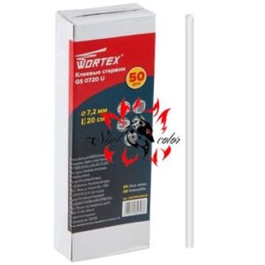 Стержни клеевые WORTEX GS 0720 7,2х200мм 50шт