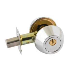 Замок врезной D2 (хром) (кл/кл)  8946