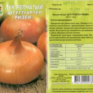Лук Штутгартер Ризен ранний 1г