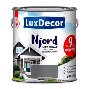 Краска антисептик для дерева LUXDECOR NJORD 0,75л. (Вулканический пляж) 17680