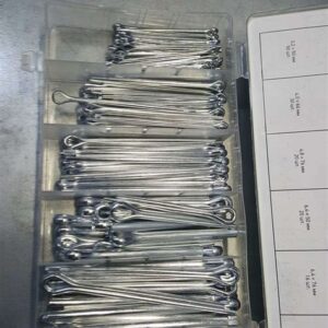 Набор шплинтов, S головки х L: 3,2х50 144предм. Сибртех