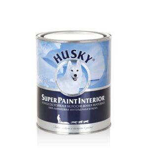 Краска интерьерная  0,9л HUSKY SUPER PAINT INTERIOR 30555 DEKART