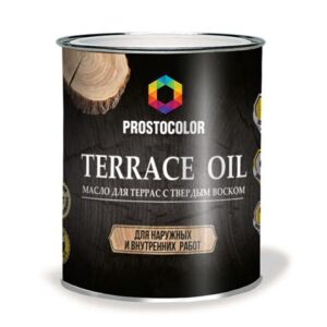 Масло для террас PROSTOCOLOR  КАШТАН  2,2л 101134