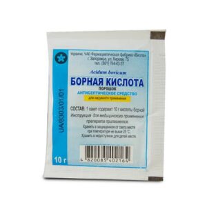 Кислота борная 40г 44398