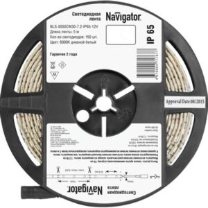 Лента Navigator СД 7.2w/6К ip65 1м 71767