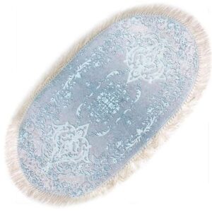 Коврик BANYOLIN Velvet 1шт 60*100см Цветы бахрома (в ассорт.)