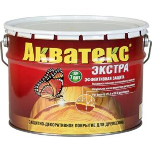 Акватекс-Экстра -9л. красное дерево 13886  Рогнеда