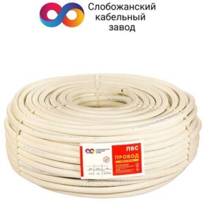 Провод ПВС 5х4,0 белый 42331