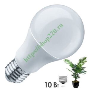 Лампа Navigator LED A60 10w/ FITO Е27  61202