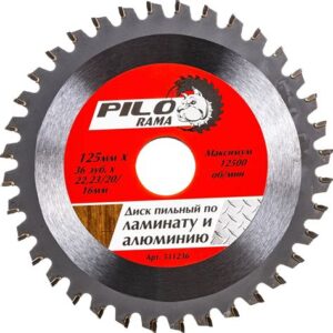 Диск пильный 125-22,23мм-36з PILORAMA 511236