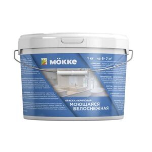 Краска акриловая интерьерная МОККЕ 6кг 4715