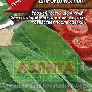 Щавель Широколистный 0,5г 1094389