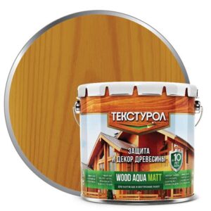 Текстурол WOOD AQUA MATT ДУБ 2,5л  (водная осн) ЛАКРА