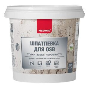 Шпатлевка Неомид для плит OSB (1,3кг)