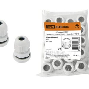 Сальник PG 11, D проводника  5-10мм IP54 TDM 805-0002 07-8011
