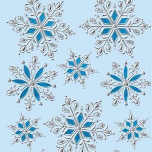 Стикер RoomDecor WDX 8501B (пихтовая веточка со свечами)