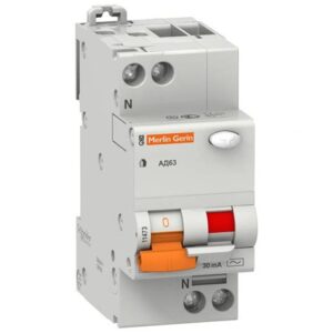 Выкл.авт.диф. тока 1п+N С 40А  30mA электрон. тип AC 4.5кА CHINT 105546