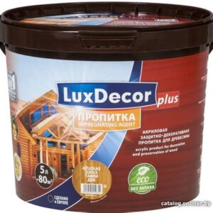 Пропитка  LUXDECOR PLUS 5л. (Светлый дуб) МОККЕ