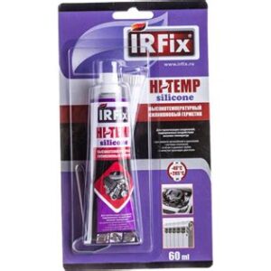 Герметик IRFix HI-ТЕМП силикон.термостойкий красный 60мл 20069