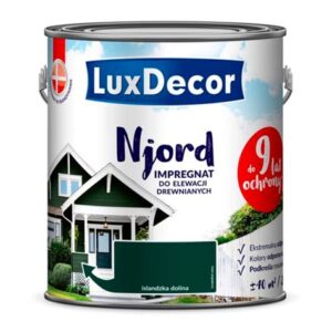 Краска антисептик для дерева LUXDECOR NJORD 2,5л. (Ладья викингов)