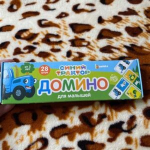 Игра ДОМИНО детское "Синий трактор"6906937