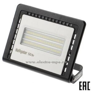 Прожектор Navigator 14145 NFL-01 50w/4k LED 53055