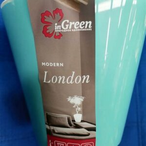 Горшок для цветов пластик, 1,6 л, 16х16 см, (в ассорт.) London 6204